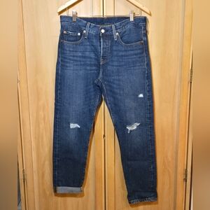 Levis Distressed Boyfriend Jeans
